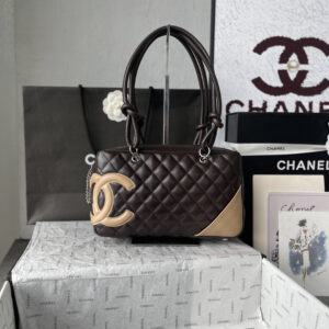 Chanel Black and White Panda Bowling Pillow Bag