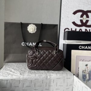 Chanel Black and White Panda Bowling Pillow Bag