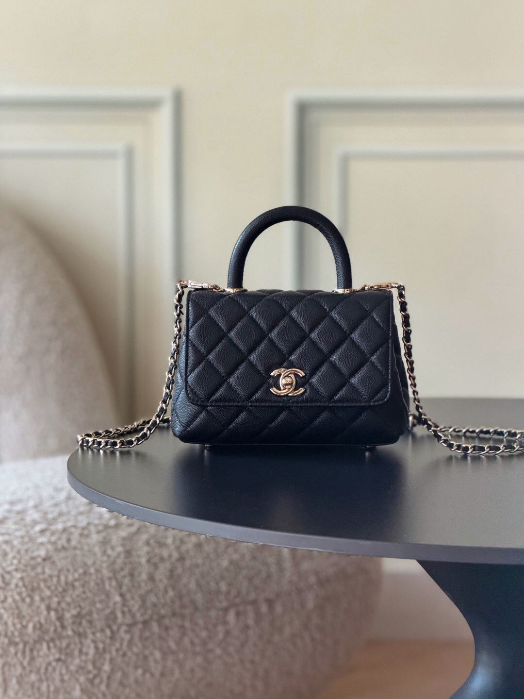 Chanel Coco Handle Mini Handbag AS2215