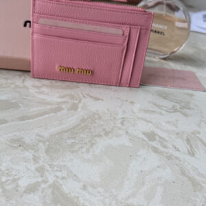Miu Miu Leather Slim Card Holder