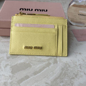 Miu Miu Leather Card Holder