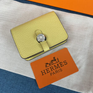 Hermes Togo Leather Card Holder