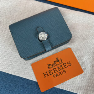 Hermes Togo Leather Card Holder