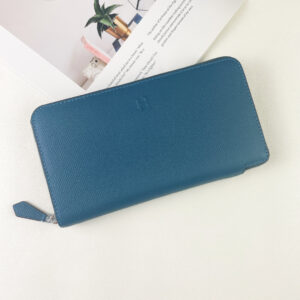 Hermes Constance Leather Zip Wallet
