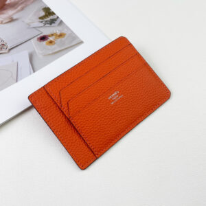 Hermes City 8CC Card Holder in Togo Calf Leather