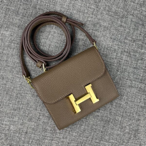 Hermes Constance Mini Togo Leather Shoulder Bag