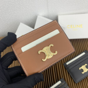 Celine Triomphe Canvas Card Holder