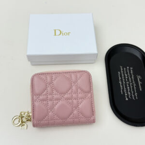 Dior Embossed Leather Wallet