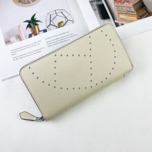 Hermes Silkin Classic Zipper Wallet