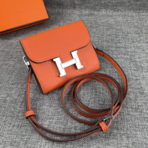 Hermes Constance Crossbody Bag in Togo Calfskin