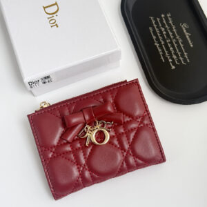 Dior M117 Lambskin Small Wallet