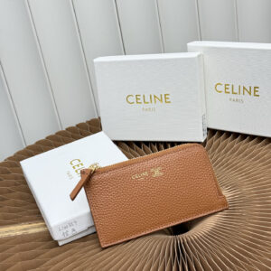 Celine Triomphe Long Zipped Card Holder