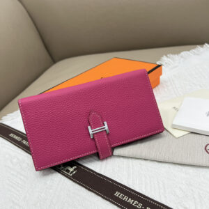 Hermès Togo Leather Zip Wallet