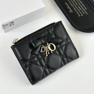 Dior M117 Lambskin Small Wallet