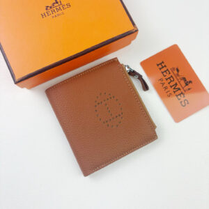 Hermes Silk’in Togo Leather Wallet