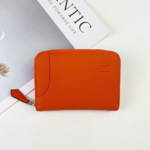 Hermès Silk’in Short Wallet in Barenia Calfskin