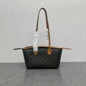 Celine Triomphe Canvas Small Duffle Handbag