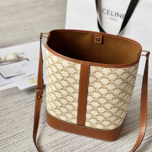 Celine Vintage Monogram Bucket Bag