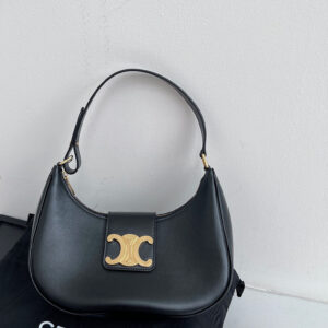 Celine Ava Triomphe Smooth Calfskin Shoulder Bag