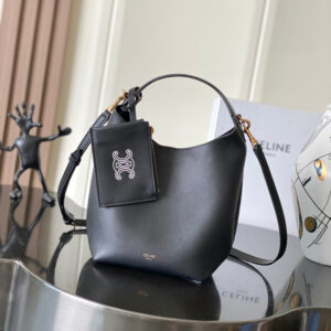 CELINE Teen Hobo Shoulder Bag