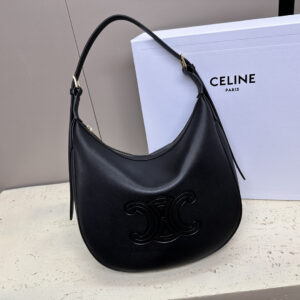 HELOISE Logo-Print Leather Shoulder Bag
