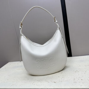 Chloé Heloise Logo-Print Calfskin Handbag