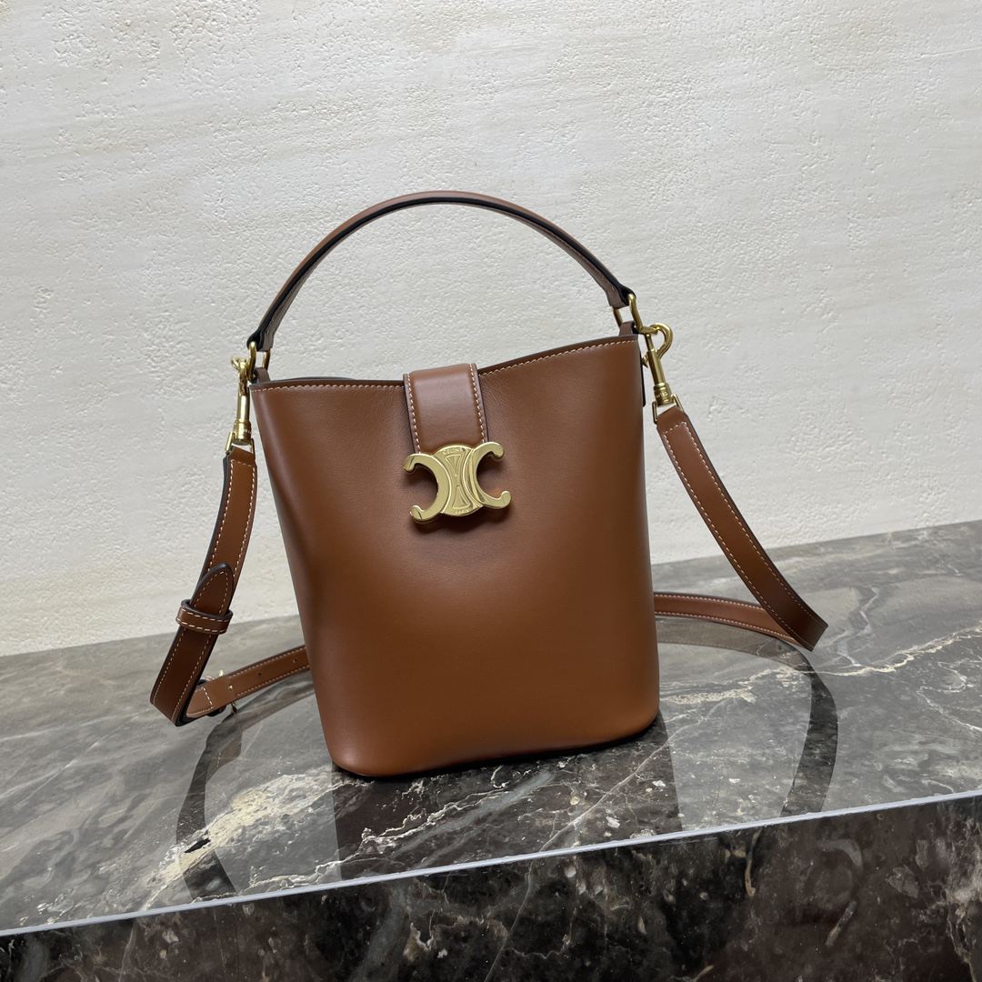 Celine Louise Small Smooth Calfskin Leather Shoulder Bag