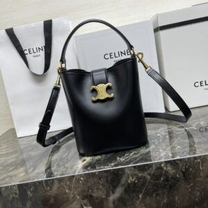 Celine Louise Small Smooth Calfskin Leather Handbag
