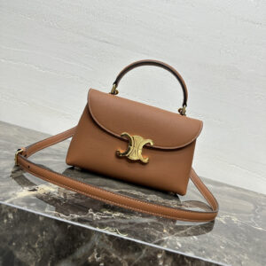 TEEN NINO Textured Glossy Leather Crossbody Bag