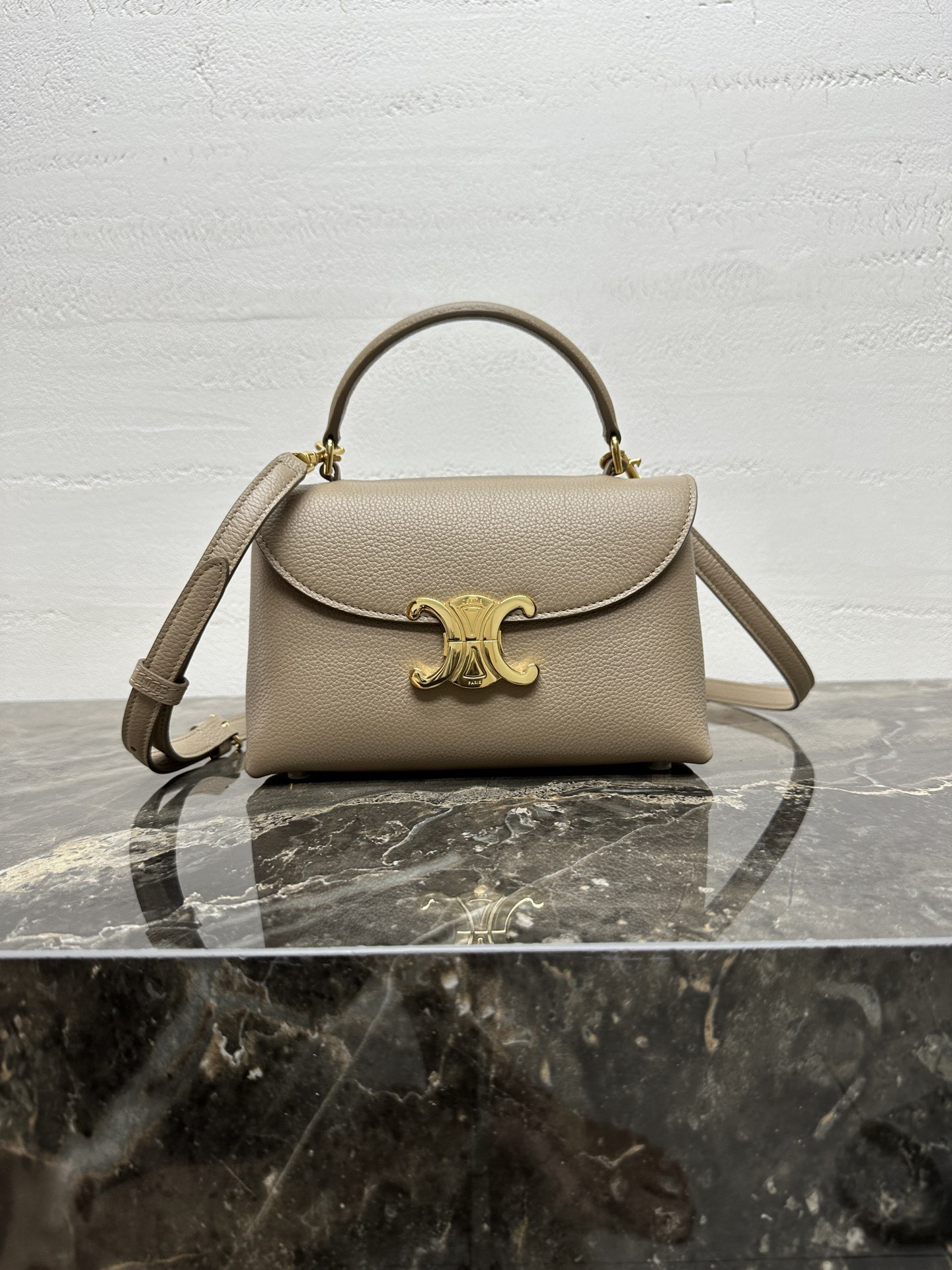 TEEN NINO Textured Leather Crossbody Bag