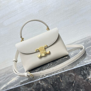 TEEN NINO Textured Glossy Leather Crossbody Bag