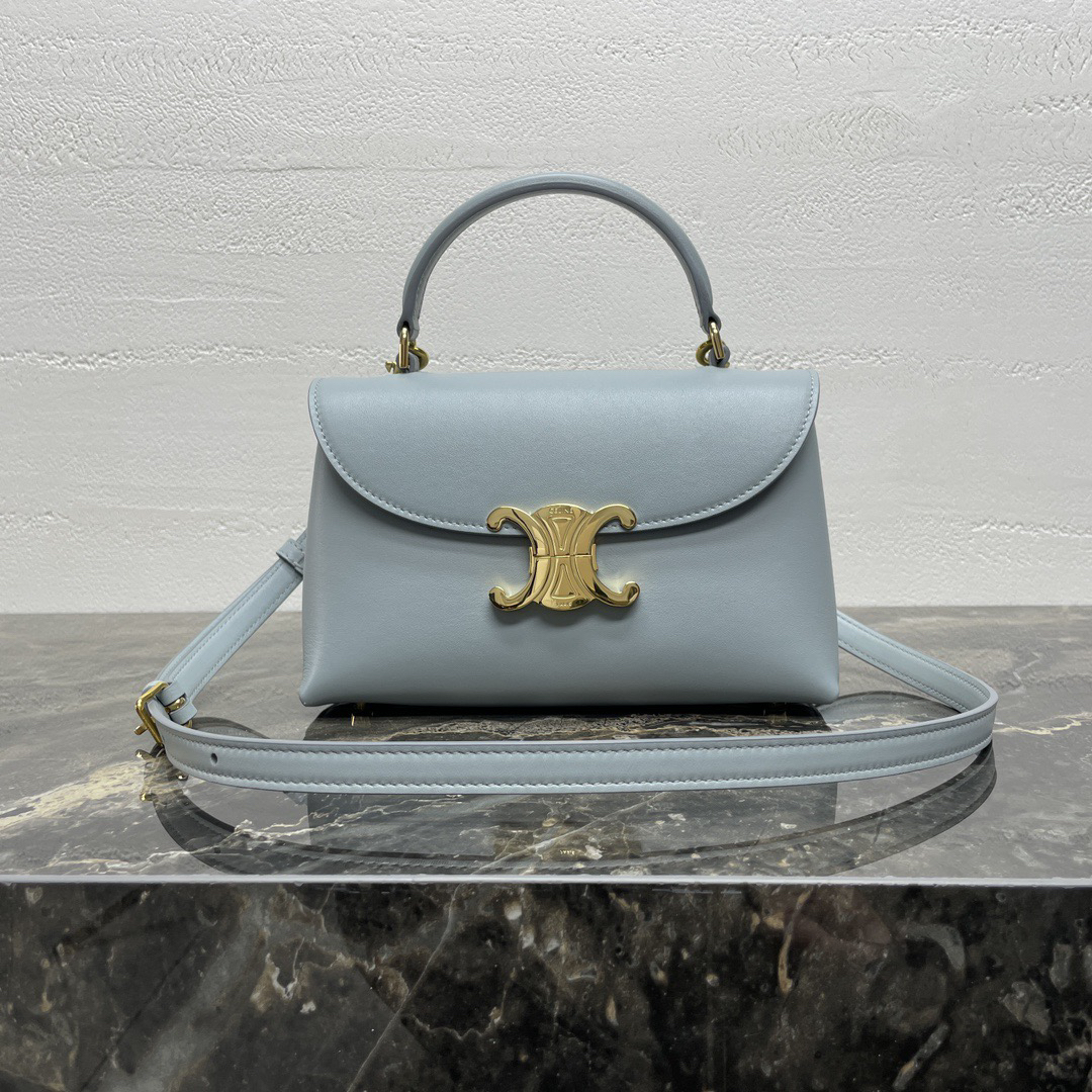 TEEN NINO Textured Glossy Leather Crossbody Bag