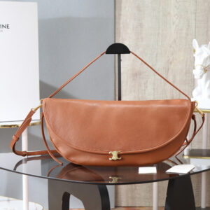 Celine Soft Triomphe Half-Moon Bag