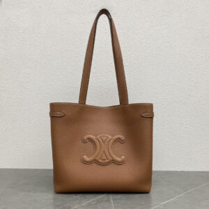 Cabas Anais Grain Leather Tote Bag