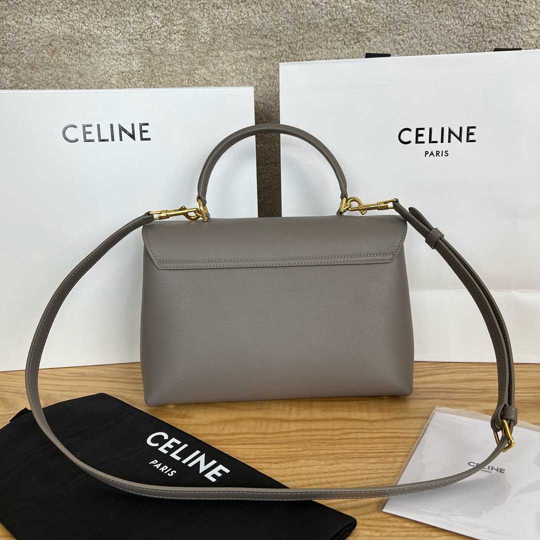 Celine Nino Medium Soft Calfskin Satchel - Image 2