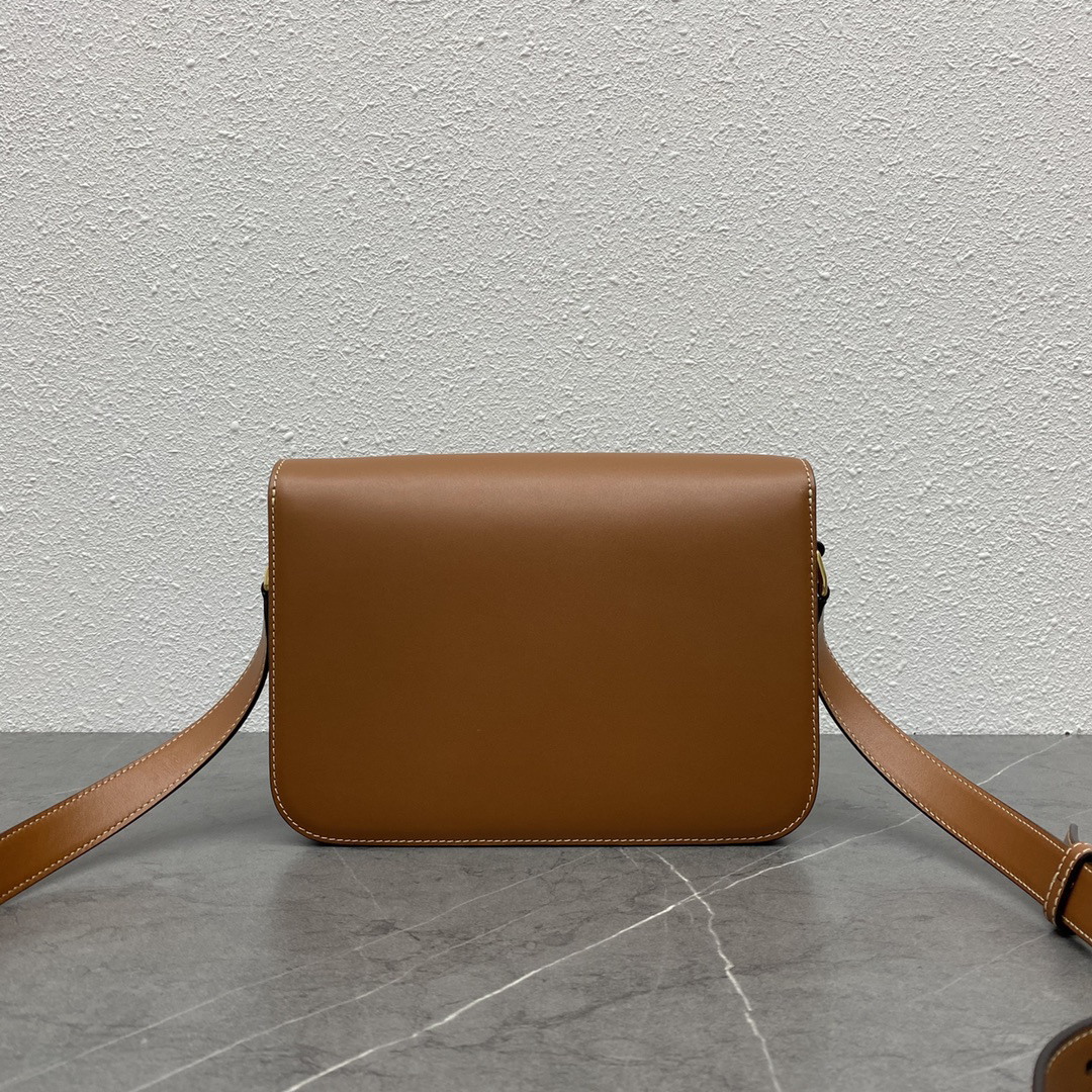 Triome Classic Leather Crossbody Bag - Image 2