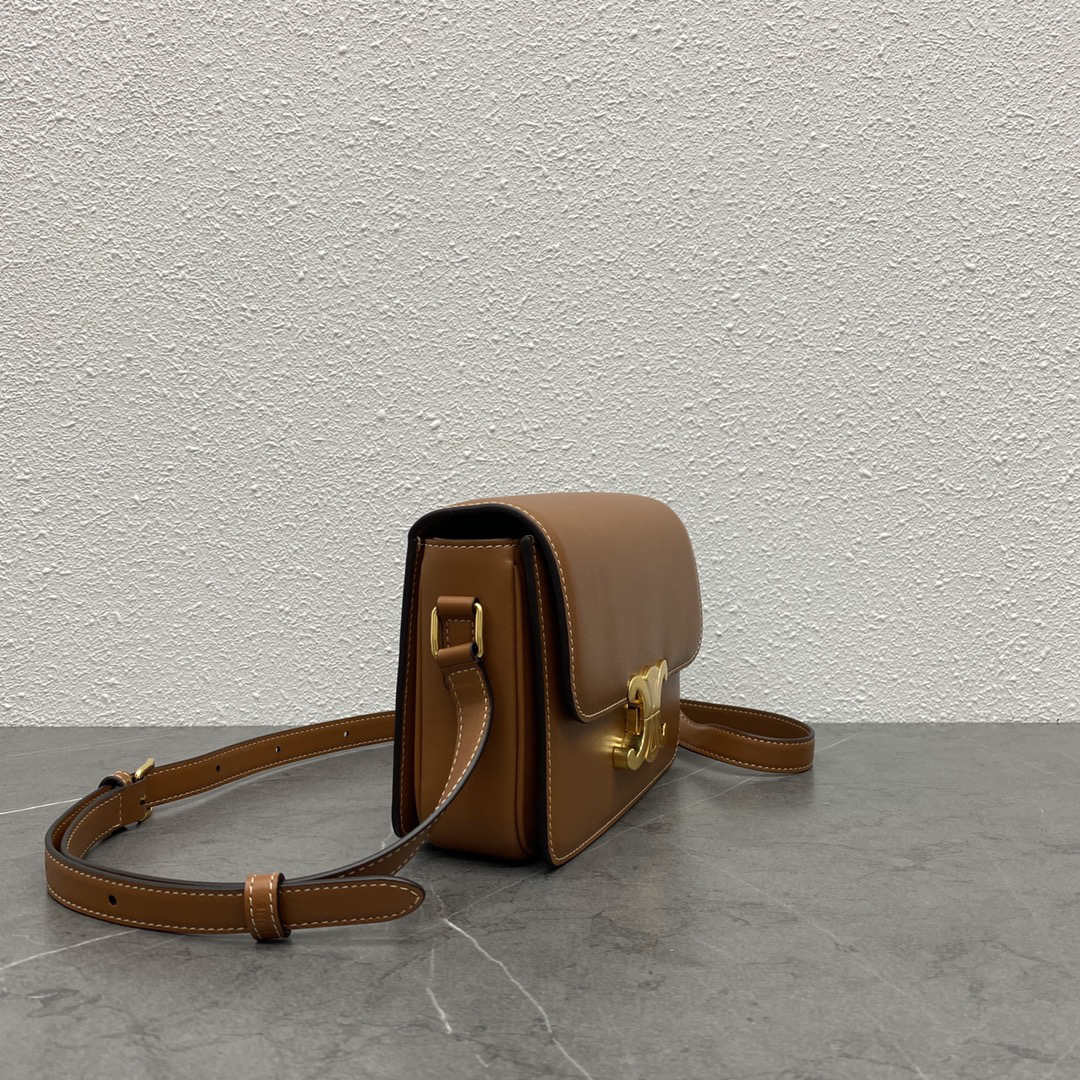 Triome Classic Cowhide Crossbody Bag - Image 2