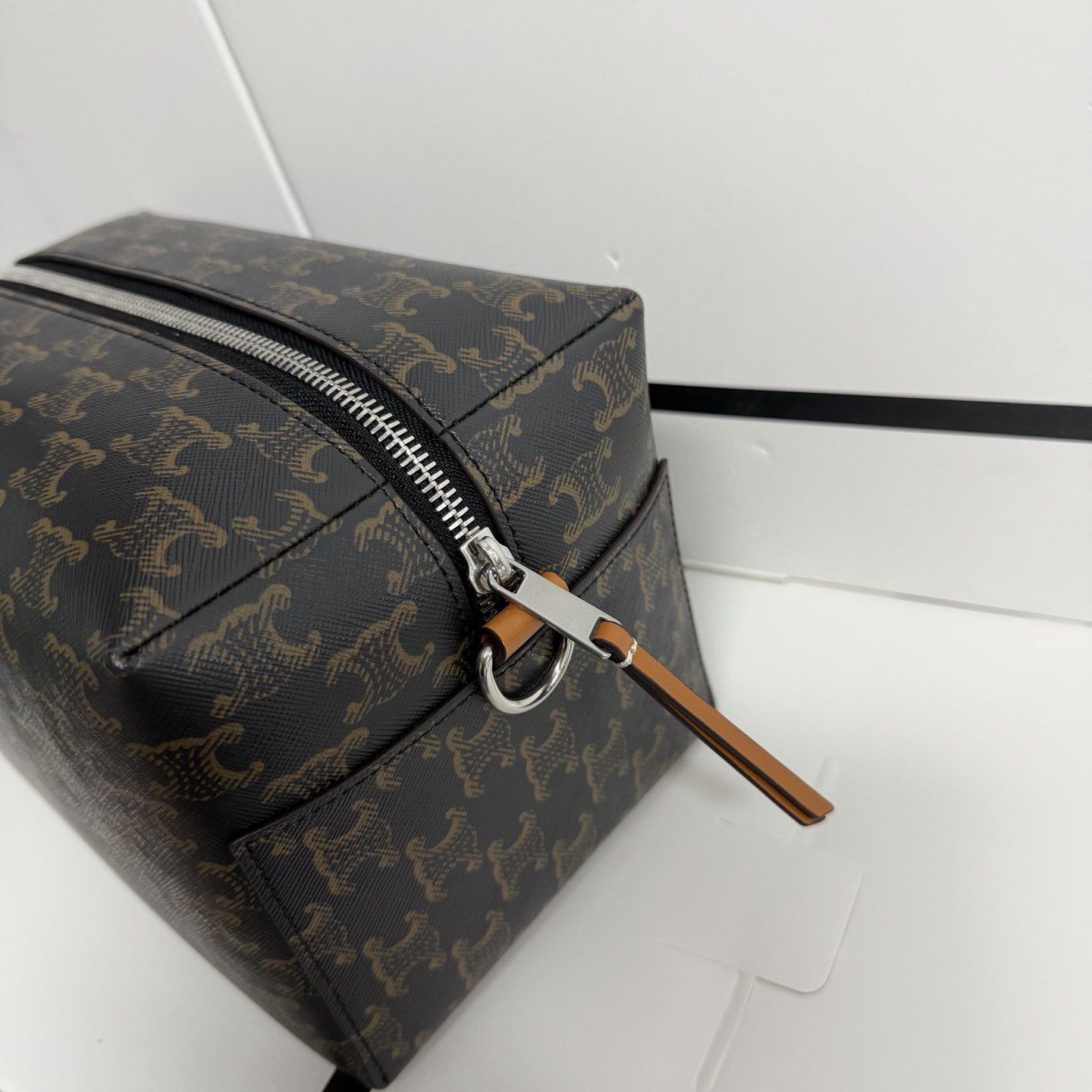 CELINE Take Away Vintage Monogram Crossbody Bag - Image 2