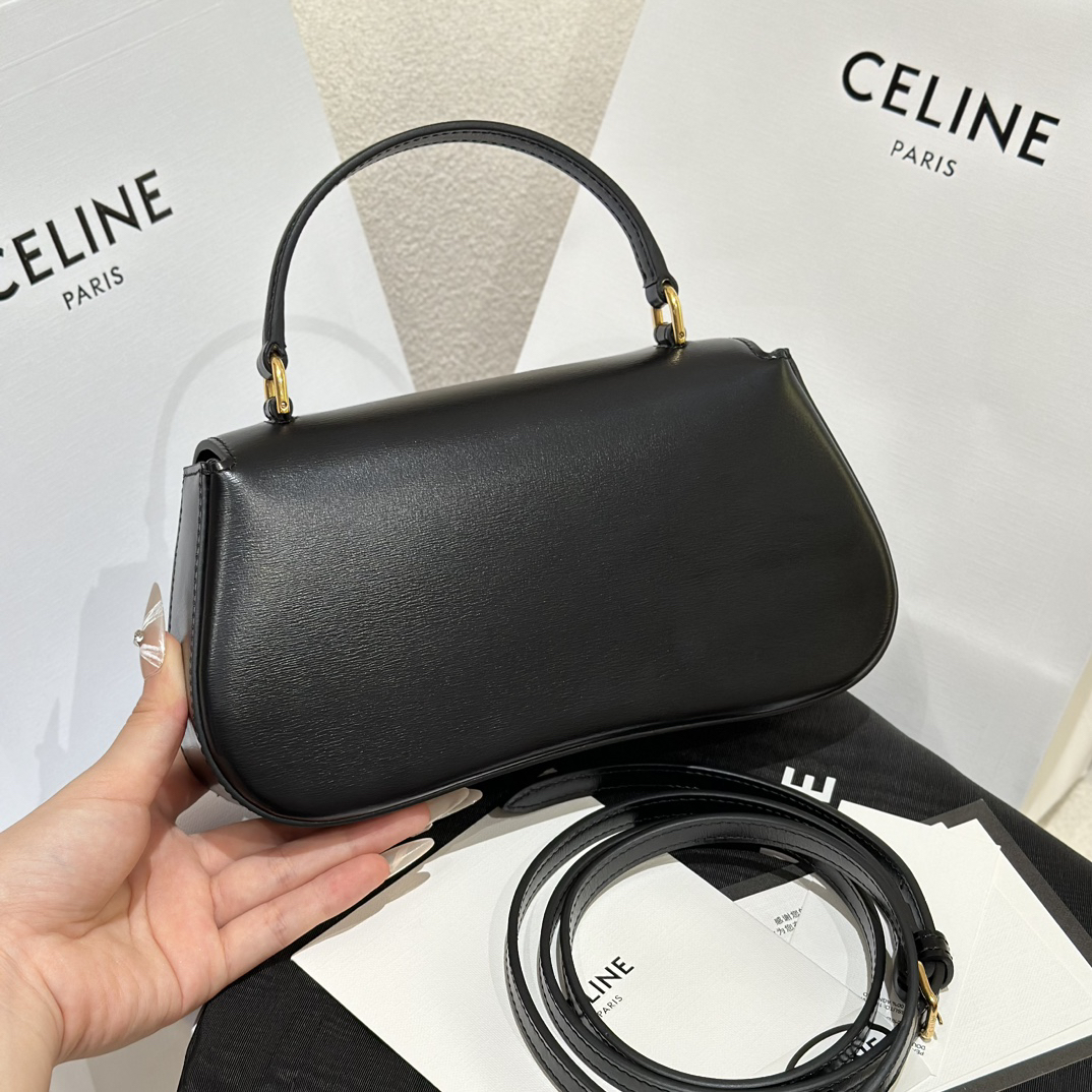 Celine Teen Lola Triomphe Leather Shoulder Bag - Image 2