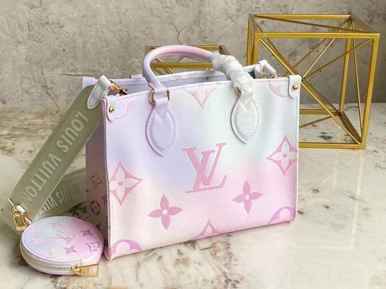 Louis Vuitton OnTheGo Small Monogram Gradient Tote Bag - Image 2