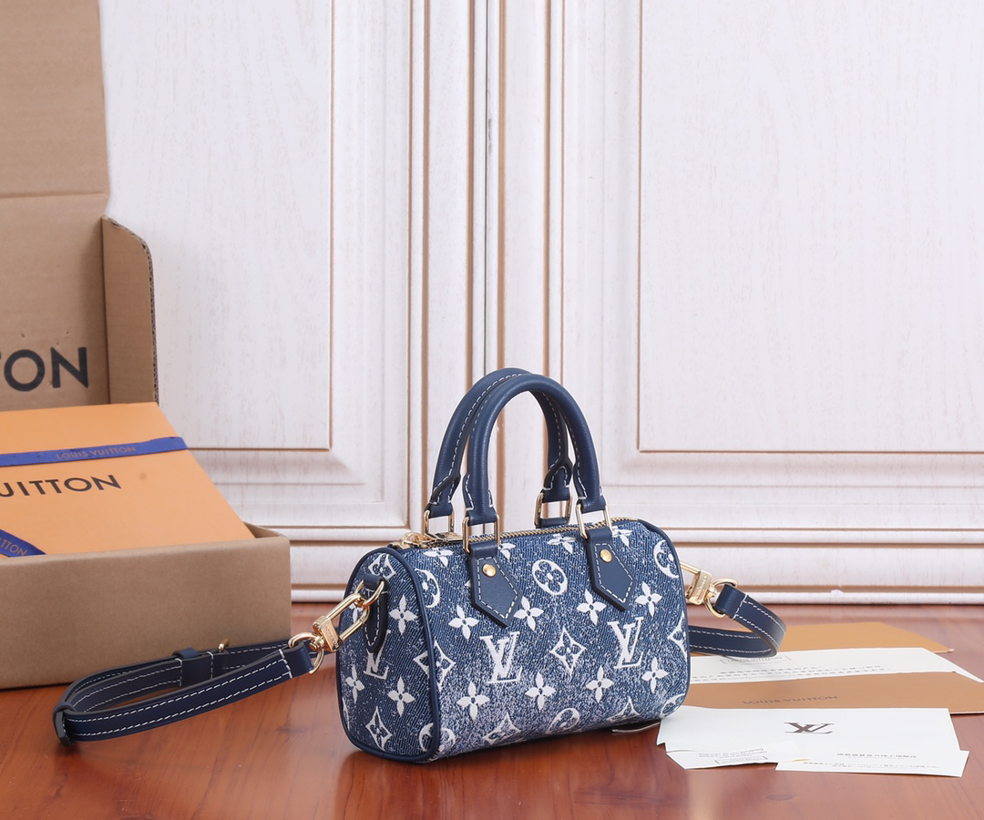 Louis Vuitton Nano Speedy Handbag - Image 2