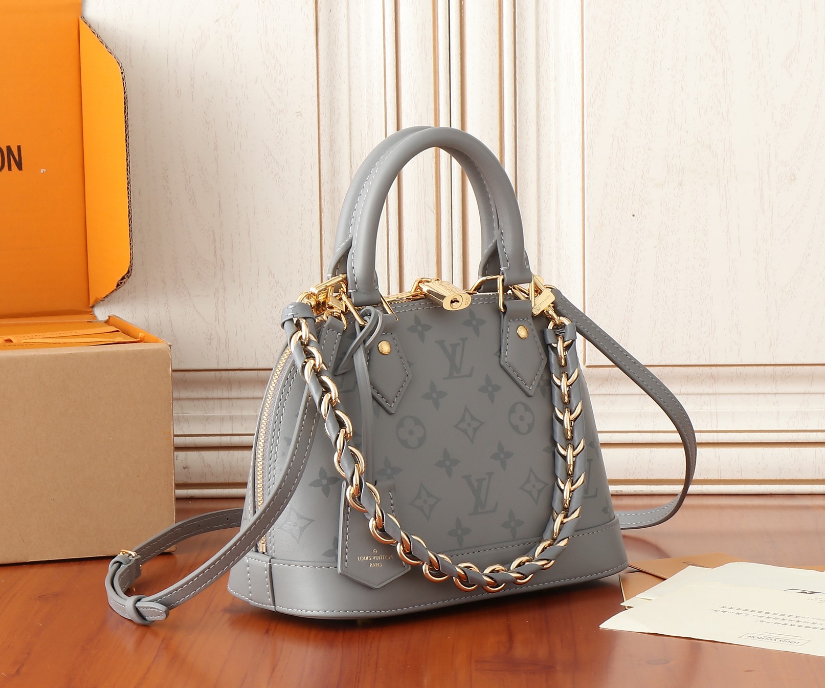 Louis Vuitton Alma BB Monogram Ink Crossbody Bag - Image 2