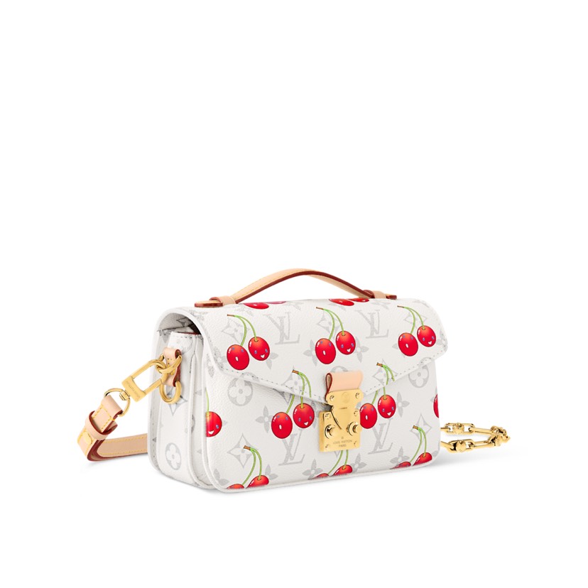 Louis Vuitton x Takashi Murakami Pochette Metis East West - Image 2