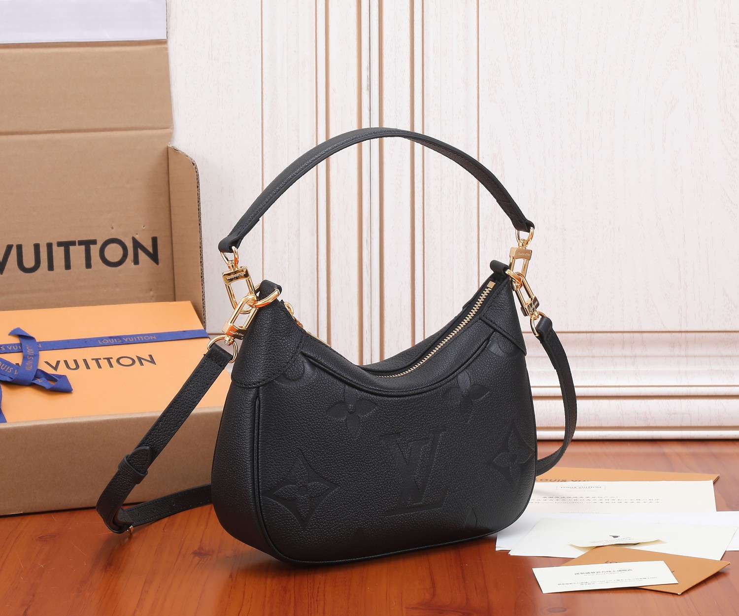 Louis Vuitton Bagatelle Monogram Empreinte Leather Bag M46002 - Image 2