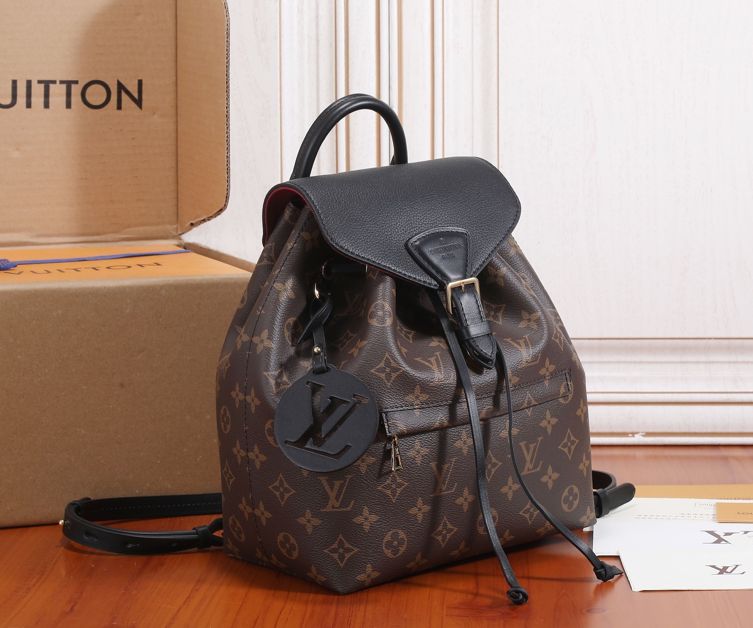 Louis Vuitton Montsouris Small Monogram Backpack - Image 2