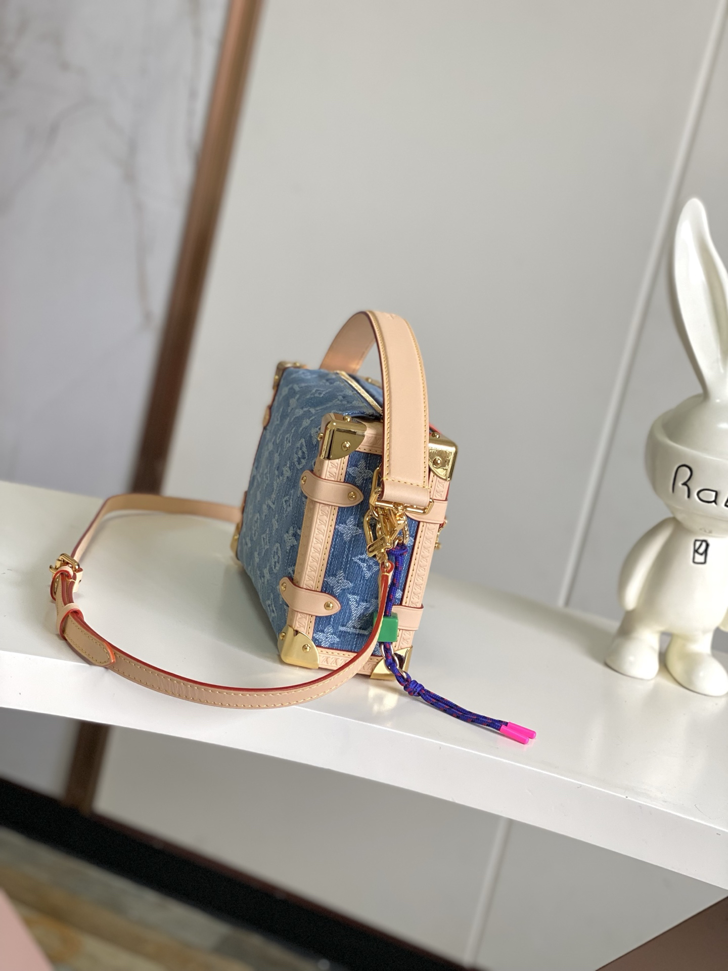 Louis Vuitton Side Trunk MM Denim Rendez-Vous M27450 Blue - Image 2