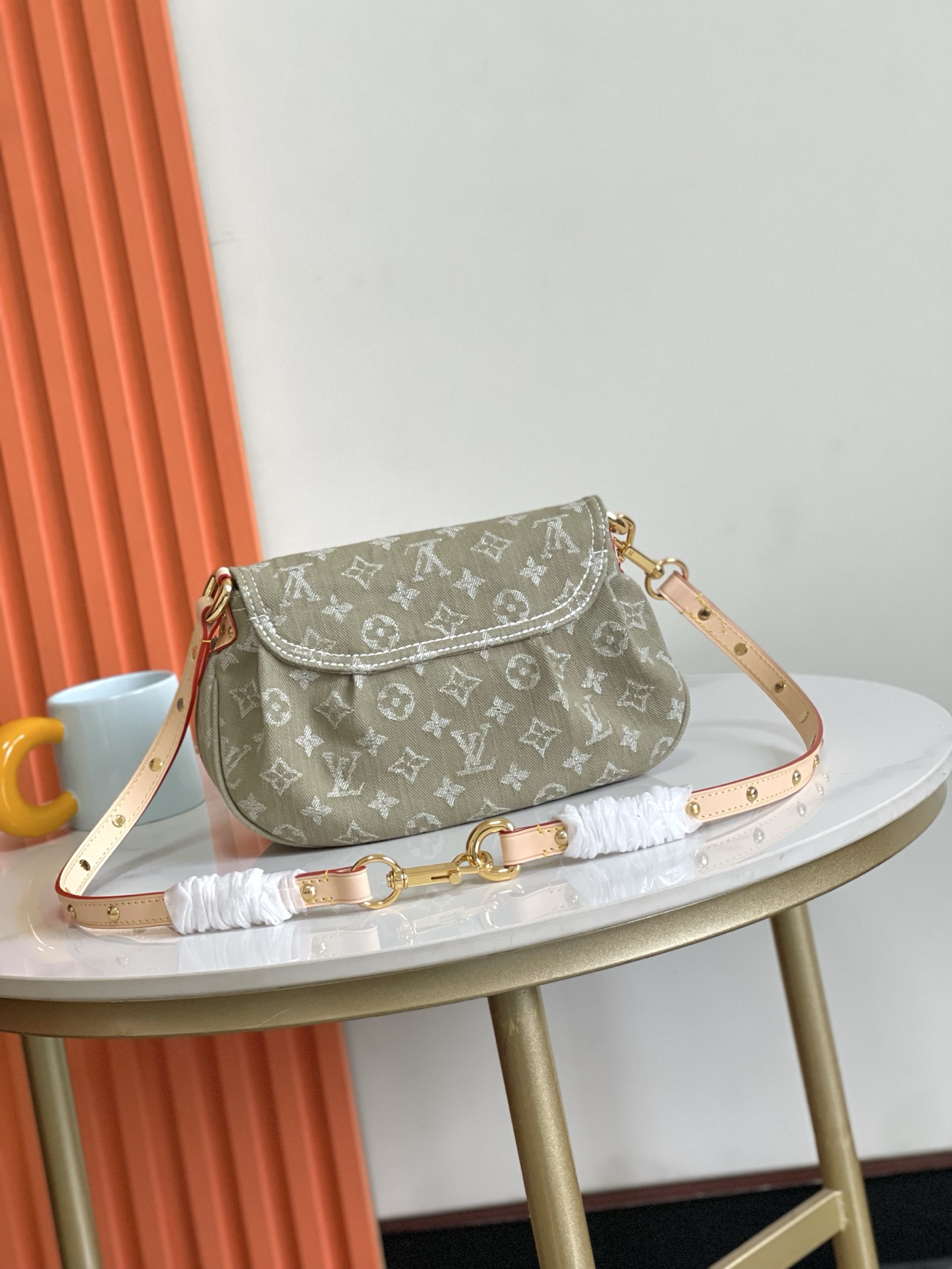 Sunset Rendez-Vous Denim Crossbody Bag - Image 2