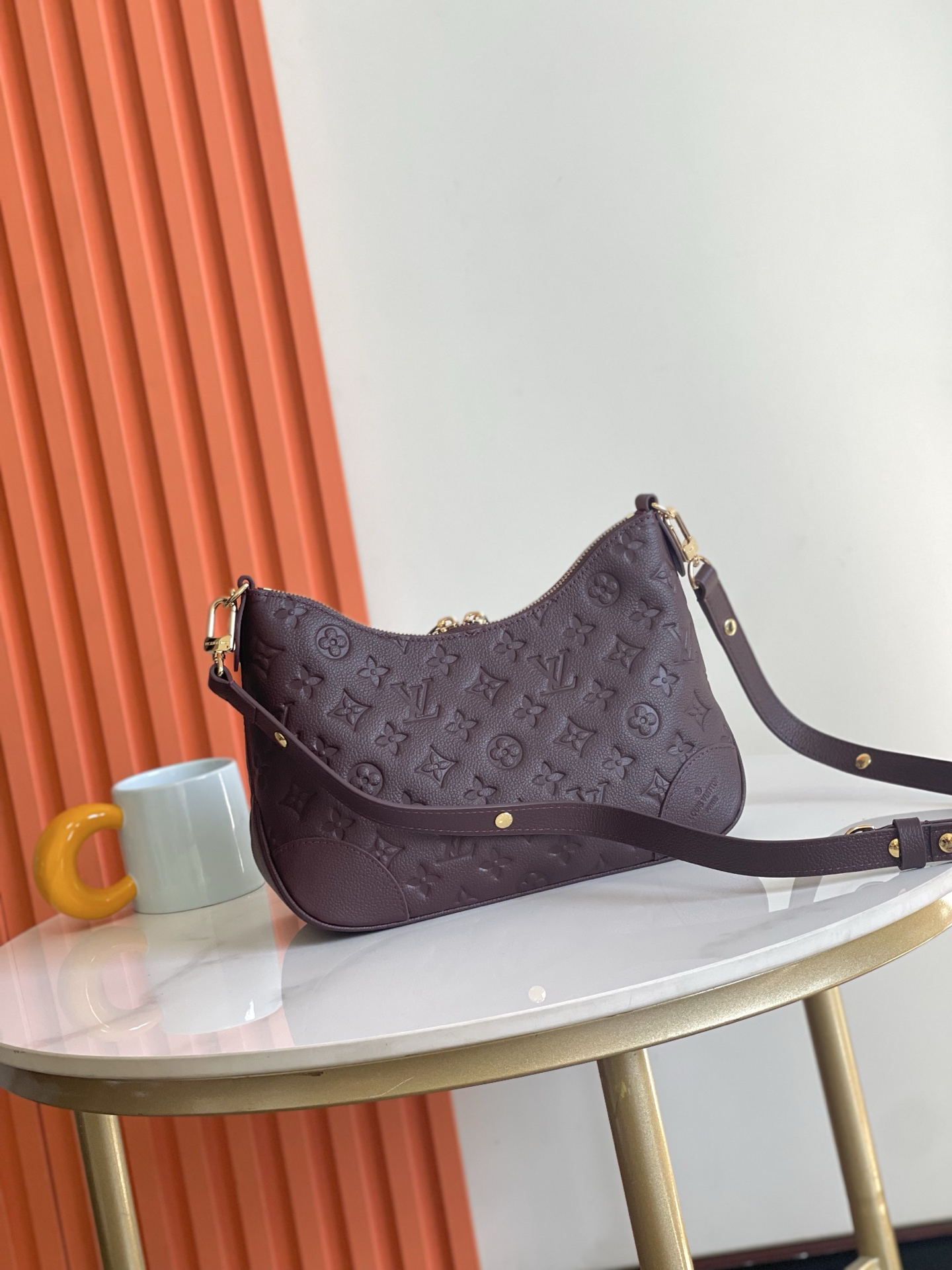 Boulogne Monogram Empreinte Leather Crossbody Bag - Image 2