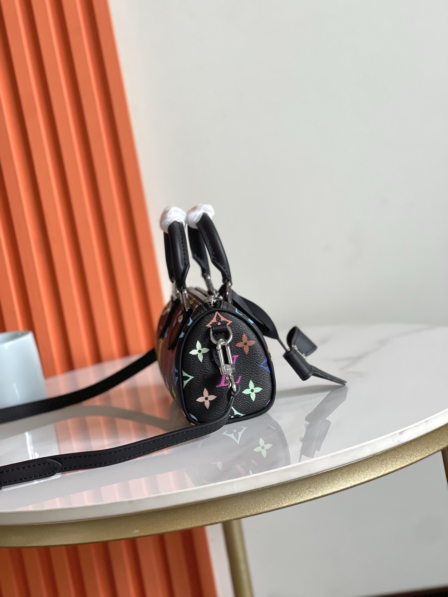 Louis Vuitton Nano Speedy Handbag, LV x TM Re-Edition - Image 2