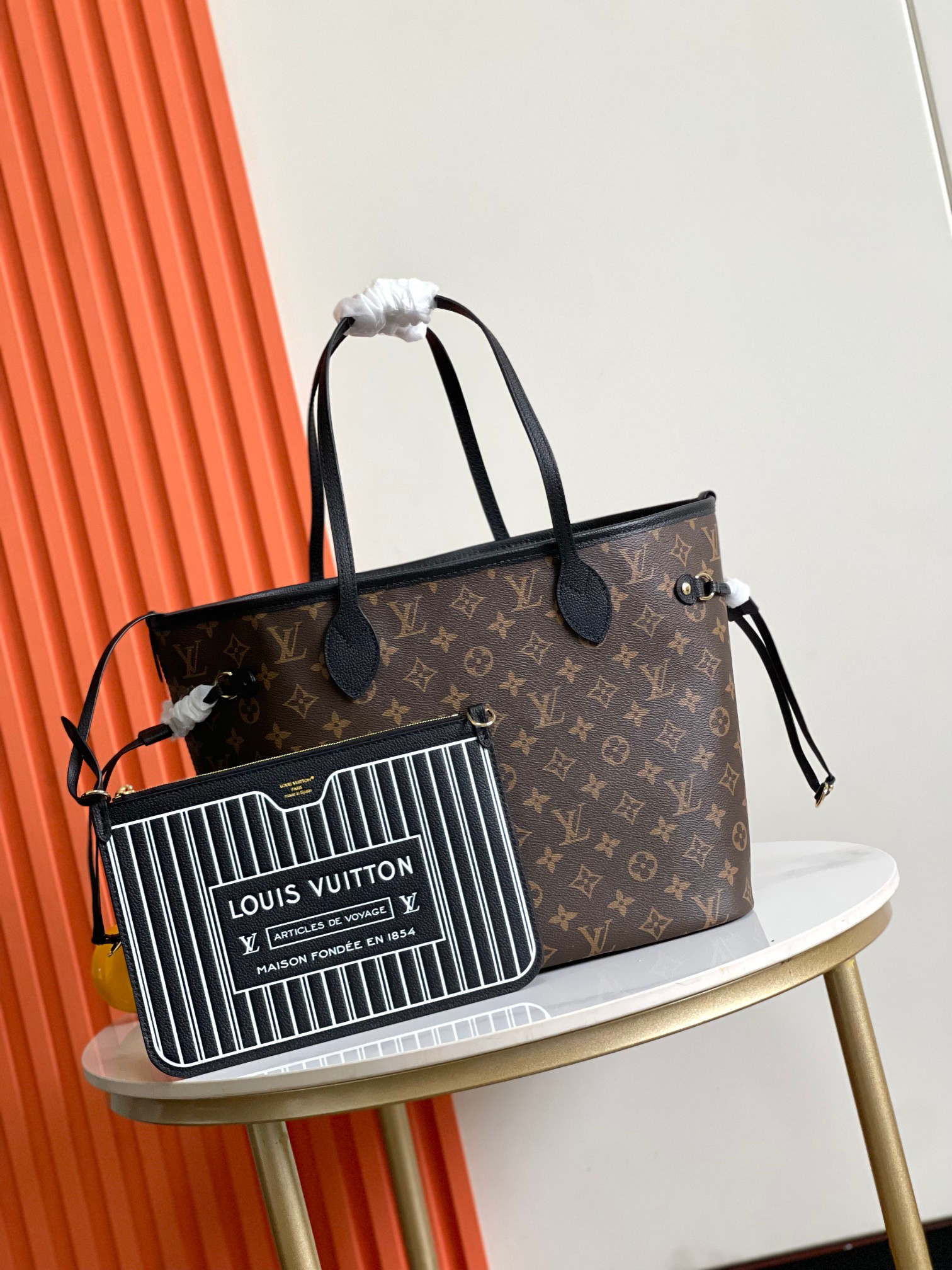 Louis Vuitton Neverfull Inside Out Medium Handbag - Image 2